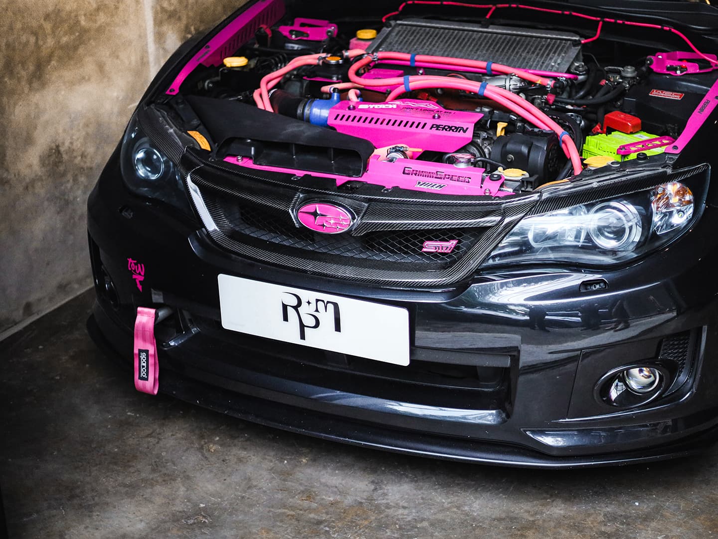 "RPM" Visual Plate (Indo Size) ━ Subaru WRX STI (subunnyjainey)